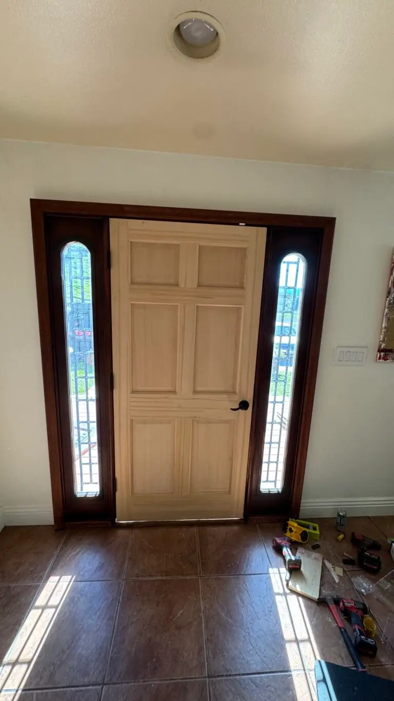 Exterior Wood Door Replacement in Saugus