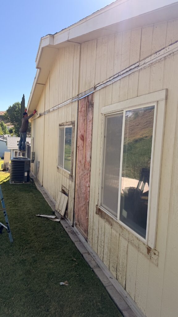 Exterior House Painting and Dry Rot Repair in Acton — exterior painting
