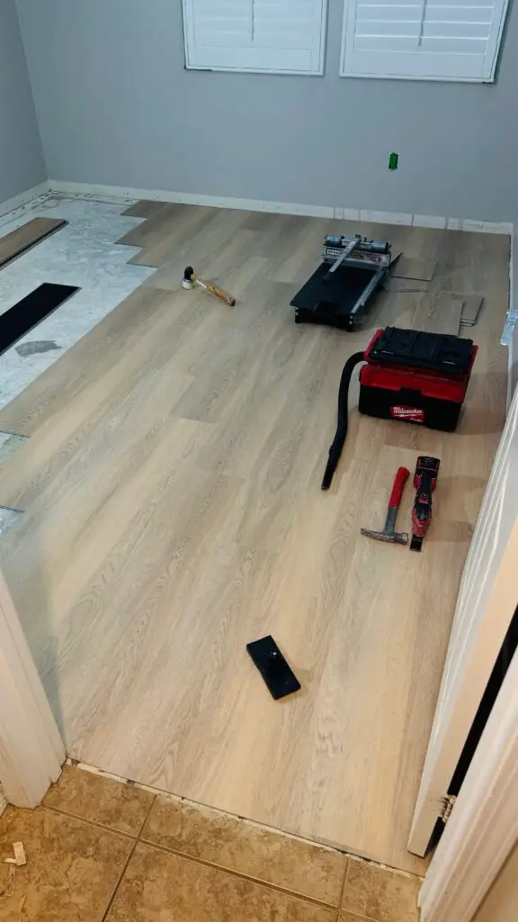 SPC Vinyl Flooring Installation in Camarillo — ventura county